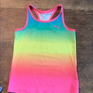 Dry-fit rainbow tank top!